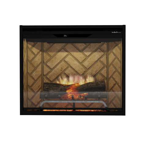 Dimplex Revillusion® 36-Inch Built-In Electric Fireplace - Herringbone Backer Panels - REV36-HB | 500005735