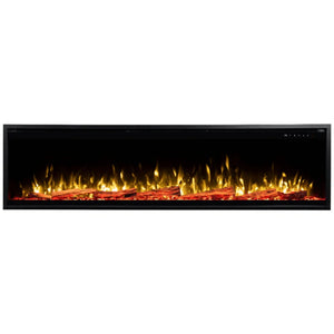 Touchstone Sideline Elite Pro 72-inch Black Smart Electric Fireplace | 80059