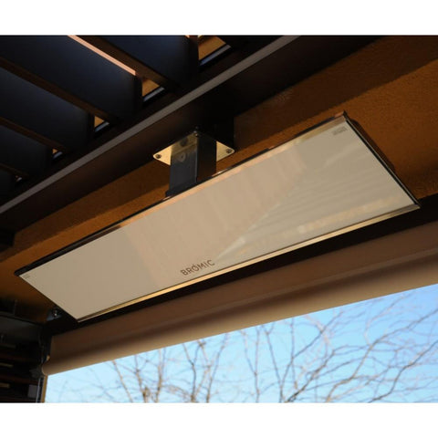 Image of Bromic Heating 50" Platinum Smart-Heat Electric Outdoor Patio Heater 3400W 220-240V White - BH0320008