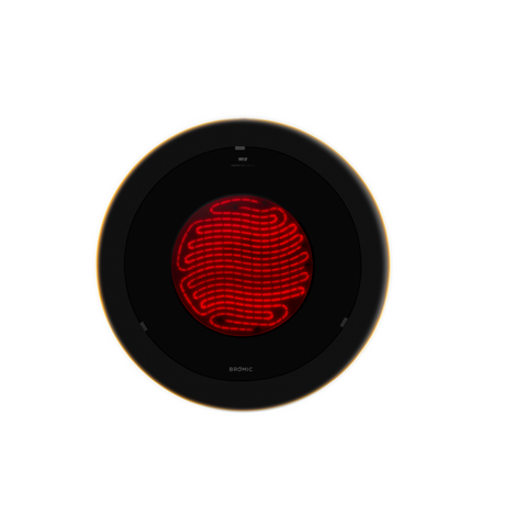 Image of Bromic Heating Eclipse Smart-Heat 2900 Watt Electric Portable Freestanding Heater and Light With Dimmer Control | BH0820001-1