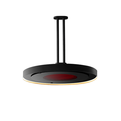 Bromic Heating Eclipse Smart-Heat 2900W Electric Heater and Light With Twin Pole Black | BH0920001-1
