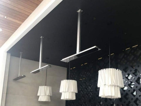 Image of Bromic Heating Platinum Series 600mm 2 Inch Tube Suspension Kit for 2300W and 3400W Heaters | BH3130023-1