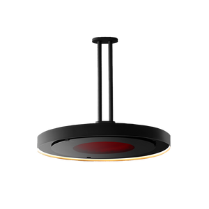 Bromic Heating Eclipse Electric 24 Inch 600mm Twin Straight Ceiling Pole | BH3230003
