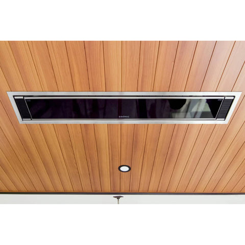 Image of Bromic Heating 53" Platinum Smart-Heat Electric Outdoor Patio Heater 4500W 208V Black | BH3622004