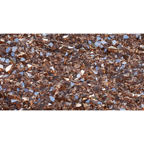 Image of Crushed Tempered Fire Glass. (5lb bag)
