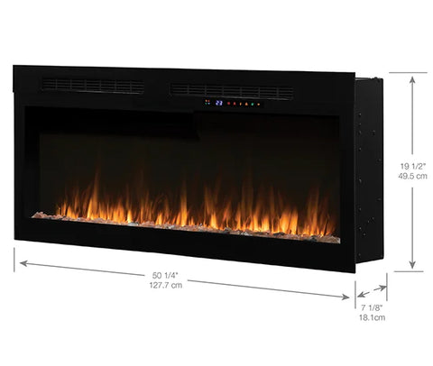 Dimplex Vital Sense 50" Built-in Linear Electric Fireplace | SEN50
