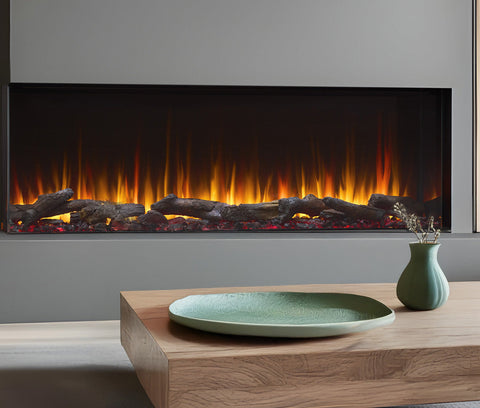 Image of SimpliFire Triton 78-Inch Multi-View Smart Electric Fireplace | SF-TR78