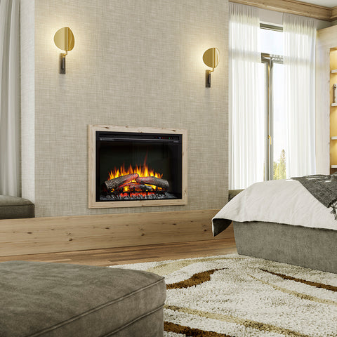 Dimplex Nova XHD Plug-In 33" Electric Firebox with Logs - Realogs | XHD33L