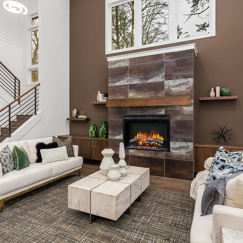 Dimplex Nova XHD Plug-In 33" Electric Firebox with Logs - Realogs | XHD33L