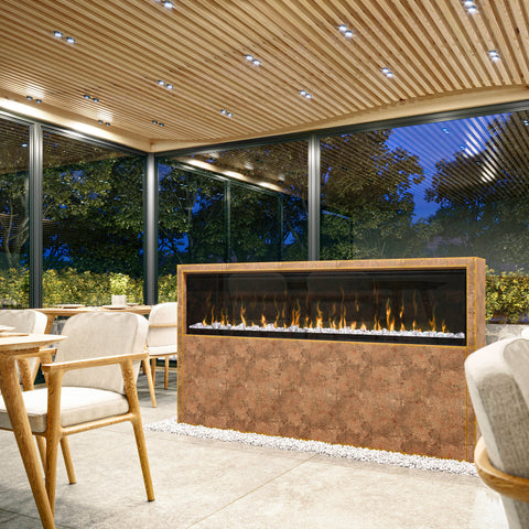 Image of Dimplex Ignite XL 74" Built In | Wall Mount Linear Electric Fireplace | XLF74