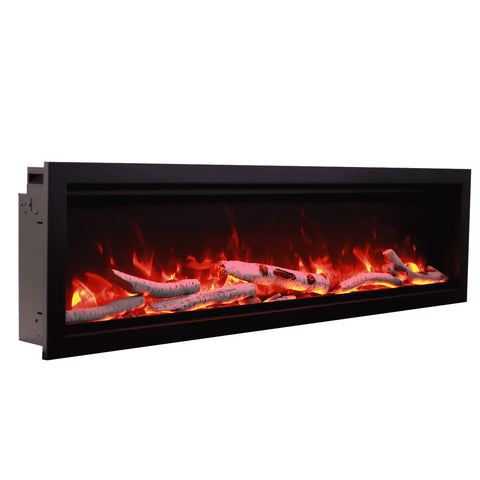 Image of Amantii 34" Symmetry Lumina Electric Fireplace | SYM-34-LUMINA