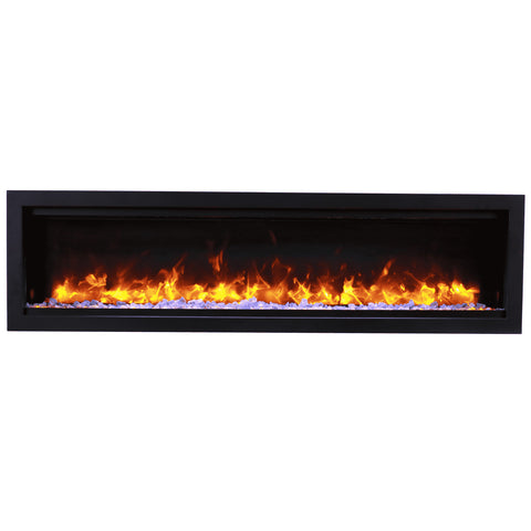 Image of Amantii 42" Symmetry Lumina Electric Fireplace | SYM-42-LUMINA