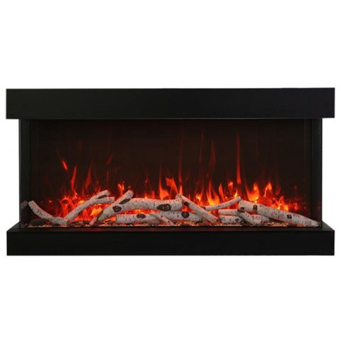 Image of Amantii 72" Tru View XL XT 3 Sided Glass Electric Fireplace | 72-TRV-XL-XT