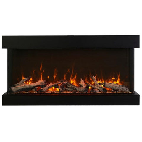 Image of Amantii 72" Tru View XL XT 3 Sided Glass Electric Fireplace | 72-TRV-XL-XT