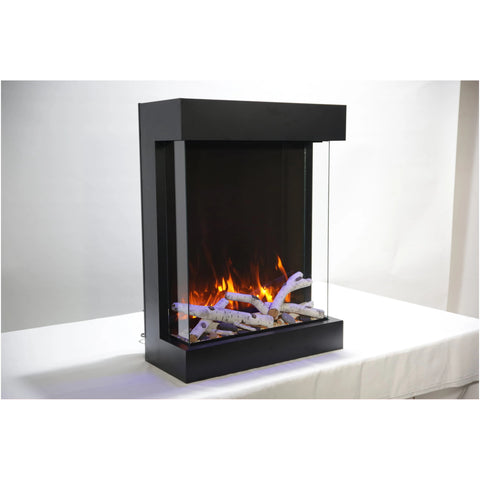 Image of Amantii Cube 2025WM Lumina Freestand Electric Fireplace | CUBE-2025WM