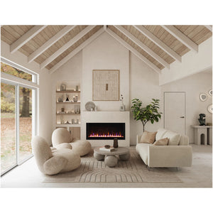 Amantii Evolution Linear 36" Fire & Ice Electric Fireplace | EVO3620