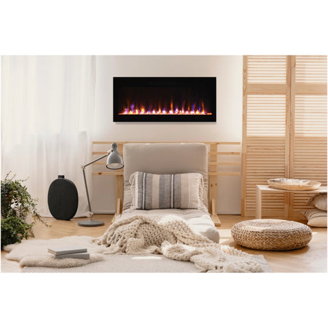 Image of Amantii Evolution Linear 50" Fire & Ice Electric Fireplace | EVO5020