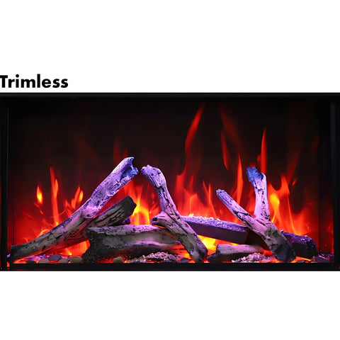 Image of Amantii Panorama BI Deep XT 50" Smart Built-in Electric Fireplace | BI-50-DEEP-XT