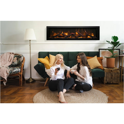 Image of Amantii Panorama BI Deep XT 60" Smart Built-in Electric Fireplace | BI-60-DEEP-XT