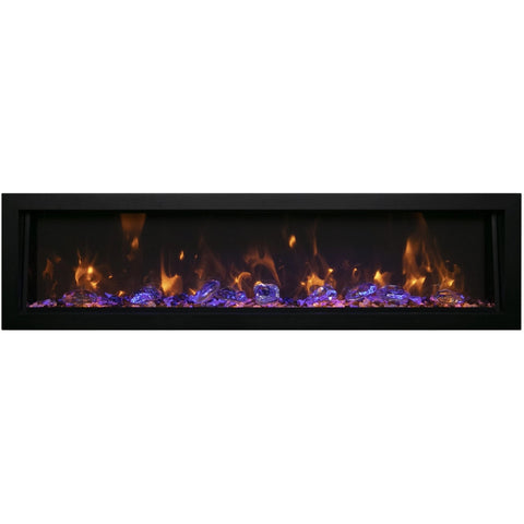 Image of Amantii Panorama BI Deep XT 88" Smart Built-in Electric Fireplace | BI-88-DEEP-XT