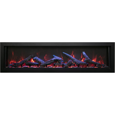 Image of Amantii Panorama BI Series 40" Deep Smart Electric Fireplace | BI-40-DEEP-OD