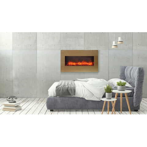 Image of Amantii Panorama BI Series 40" Extra Slim Smart Electric Fireplace | BI-40-XTRASLIM