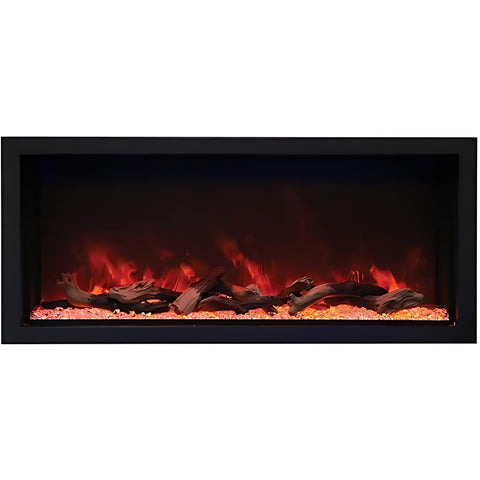 Image of Amantii Panorama BI Series 50" Deep Smart Electric Fireplace | BI-50-DEEP-OD