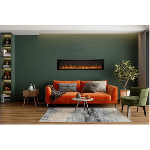 Amantii Panorama BI Series 60" Extra Slim Smart Electric Fireplace | BI-60-XTRASLIM