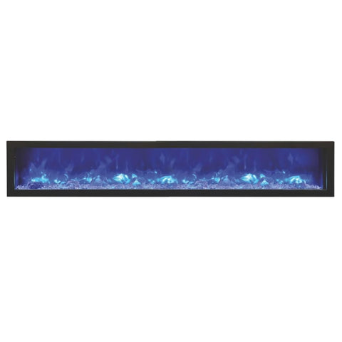 Image of Amantii Panorama BI Series 88" Slim Smart Electric Fireplace | BI-88-SLIM-OD