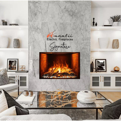 Image of Amantii Signature Series Built-in Electric Fireplaces | TRD-38 SIG