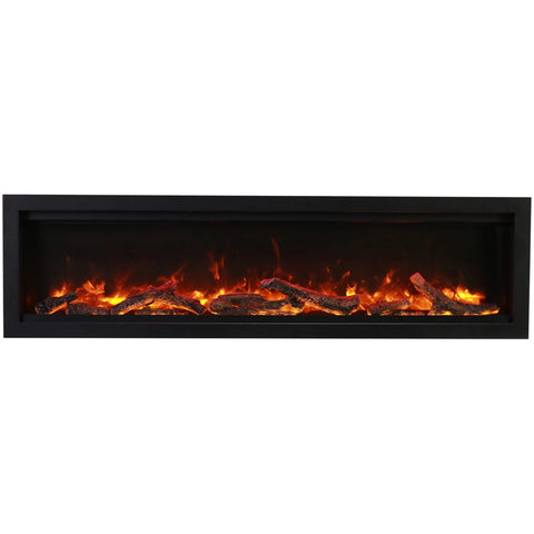 Image of Amantii Symmetry Bespoke 60" Built-in Smart Electric Fireplace | SYM-60 BESPOKE