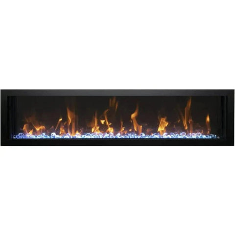 Image of Amantii Symmetry Xtra Slim Smart 50" Electric Fireplace | SYM-50-XTRASLIM