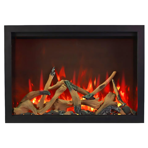 Image of Amantii TRD Bespoke 33" Electric Fireplace | TRD-33 BESPOKE