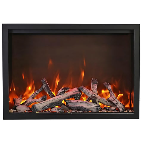 Image of Amantii TRD Bespoke 38" Electric Fireplace | TRD-38 BESPOKE