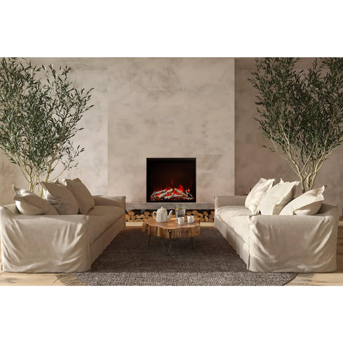 Image of Amantii TRD Bespoke 48" Electric Fireplace | TRD-48 BESPOK