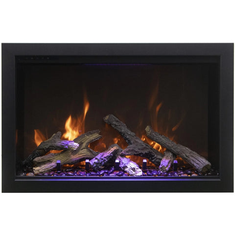 Image of Amantii TRD Traditional Series 30" Smart Electric Fireplace | TRD-30