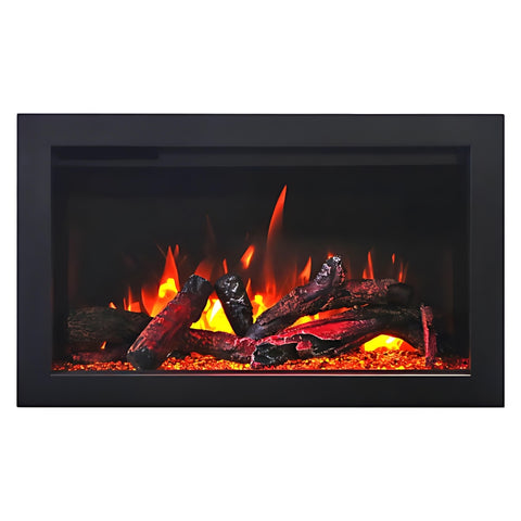 Image of Amantii TRD Traditional Series 33" Smart Electric Fireplace | TRD-33