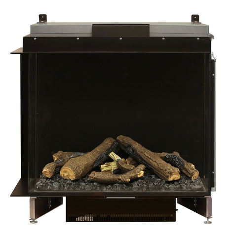 Image of Dimplex e-MatriX 37" Two-Sided Built-in Electric Firebox, Left-facing | FEF3226L2L