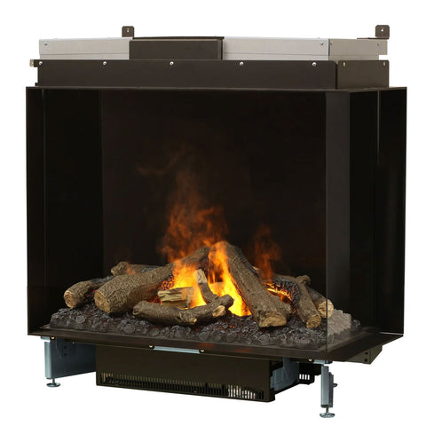 Image of Dimplex e-MatriX 37" Two-Sided Built-in Electric Firebox, Right-facing | FEF3226L2R