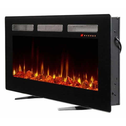 Image of Dimplex Sierra 60" Linear Wall-mounted/Built-in Electric Fireplace | SIL60