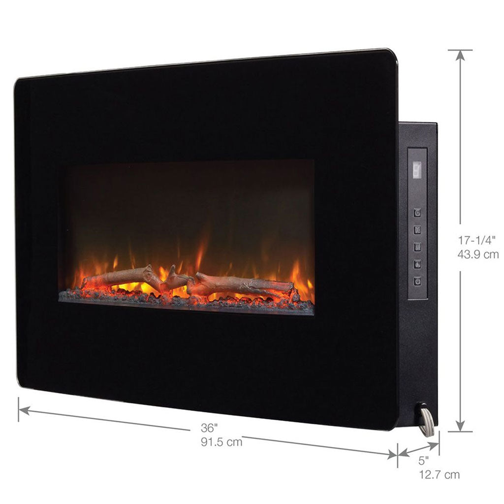 Dimplex Winslow 36" Linear Wall-mounted/Tabletop Built-in Fireplace | SWM3520