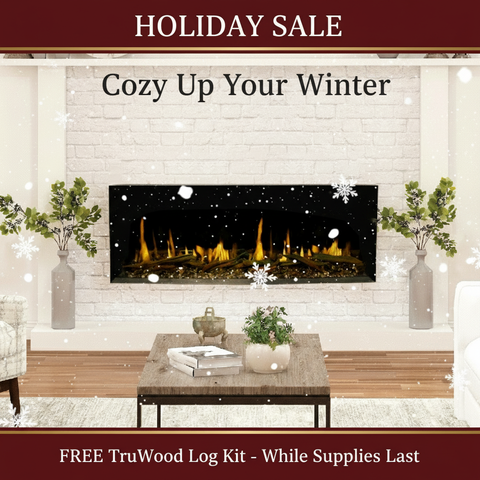 Modern Flames Orion Multi 60" Virtual Fireplace | Recessed Mount | Single Or Multi-Sided | OR60-MULTI | Tall Flame Upgrade Included