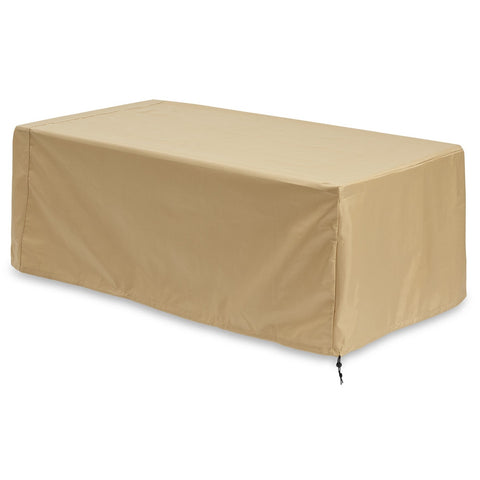 Linear Tan Protective Cover. (63" W X 34" D X 21.88" H)