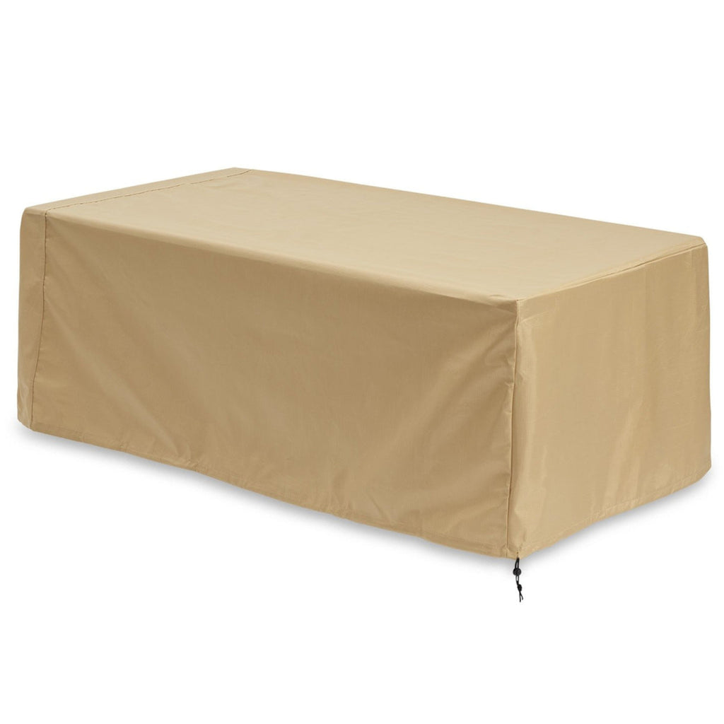 Linear Tan Protective Cover. (57" W X 27.25" D X 24" H)