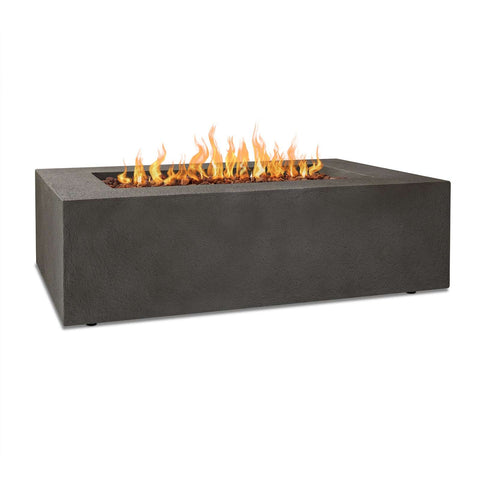 Image of Real Flame Baltic Rectangle Propane Fire Pit Table | 9750LP-GLG