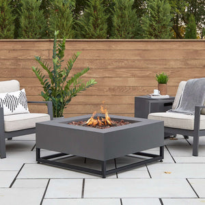 Real Flame Blake Propane or Natural Gas Fire Pit Table | C966LP-WSLT