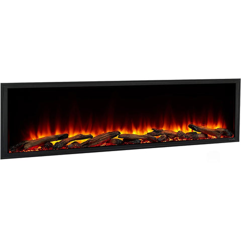 Image of SimpliFire Scion 55" Built-In Linear Electric Fireplace | SF-SC55-BK