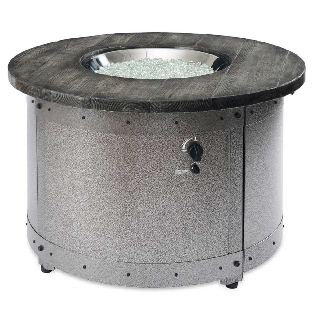 The Outdoor GreatRoom Company Edison Round Gas Fire Pit Table | ED-20