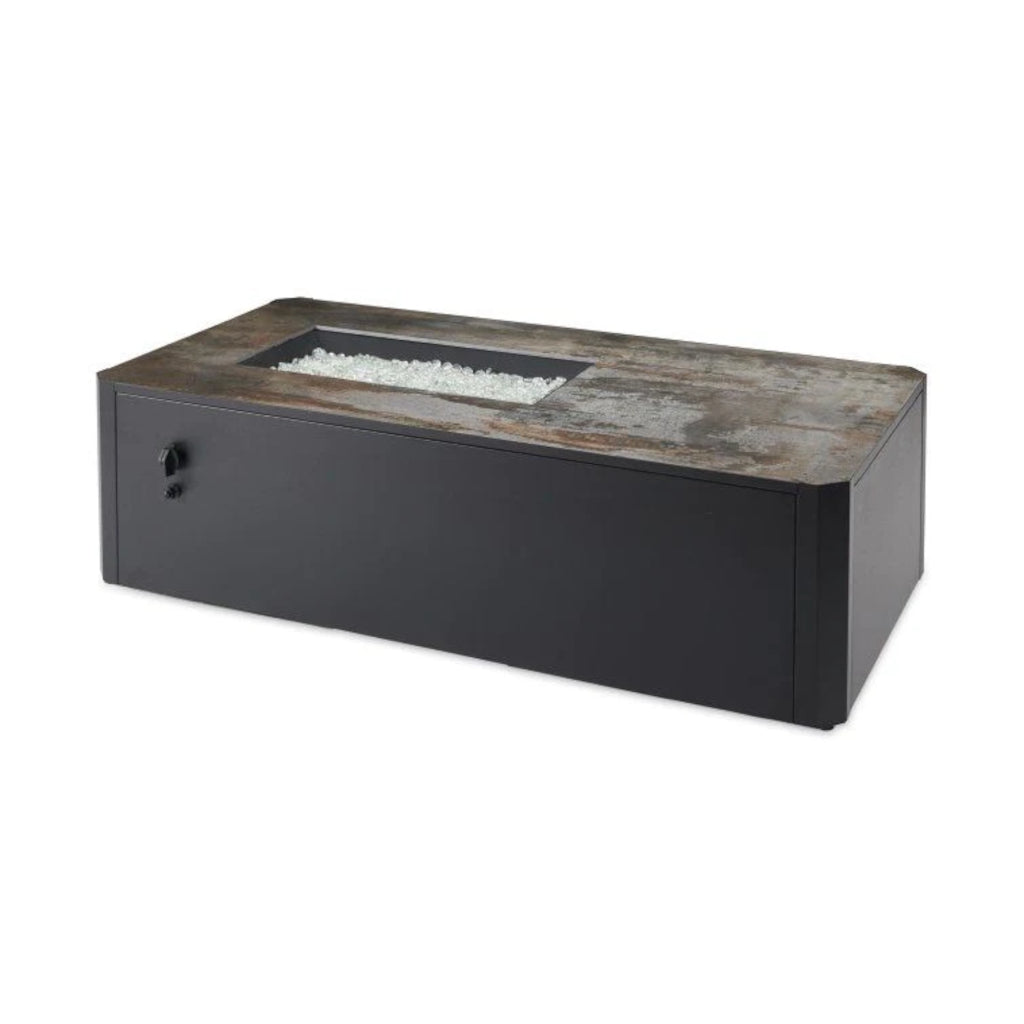 The Outdoor GreatRoom Company Kinney Rectangular Gas Fire Pit Table | KN-1224