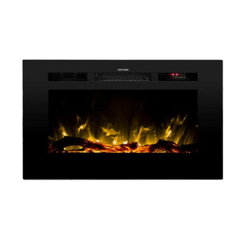 Touchstone Sideline 28" Recessed Electric Fireplace | 80028